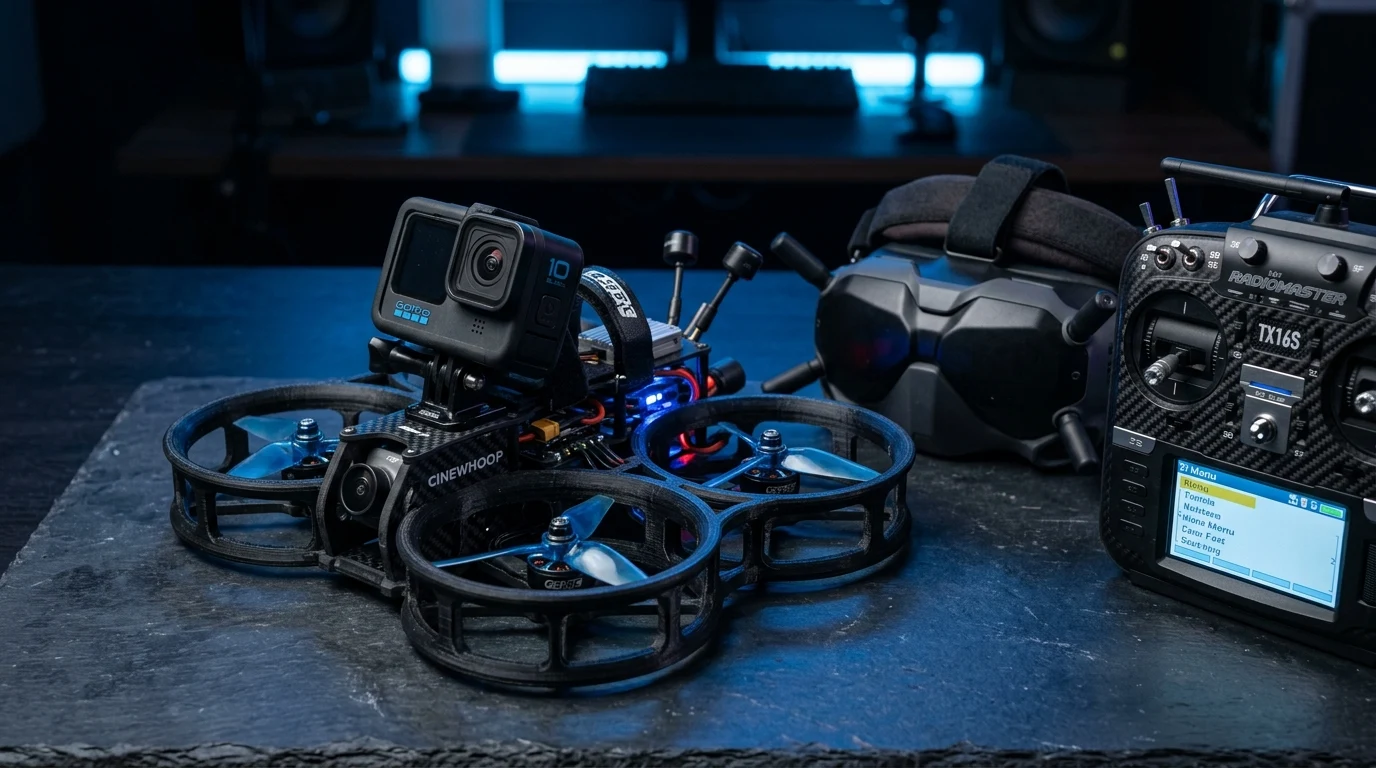 Komnick Cinematics CineWhoop FPV Drone Tech